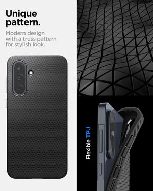 Spigen Galaxy A36 5G Case - Liquid Air - Matte Black - image 3