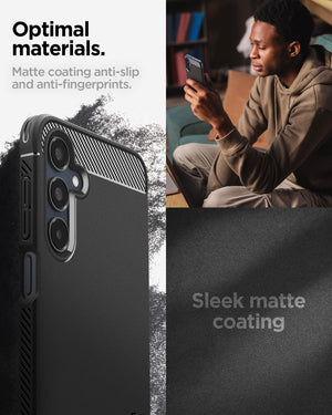 Spigen Galaxy A16 Series Case - Rugged Armor - Matte Black - image 6
