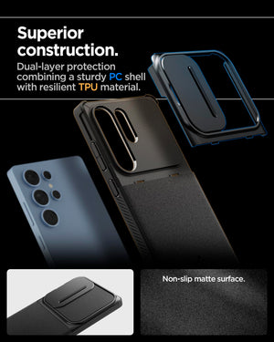 Spigen Galaxy S25 Ultra Optik Armor case - Black - image 5