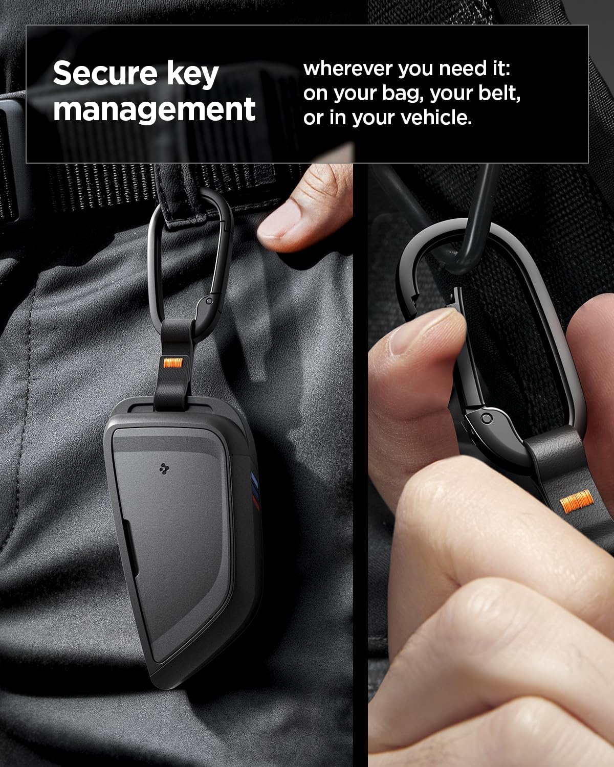 Spigen BMW G Series smart key fob case BK100 - Black - image 5