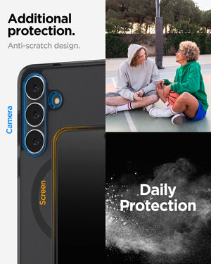 Spigen Galaxy S25 FE Case Ultra Hybrid MagFit - Frost Black image 6