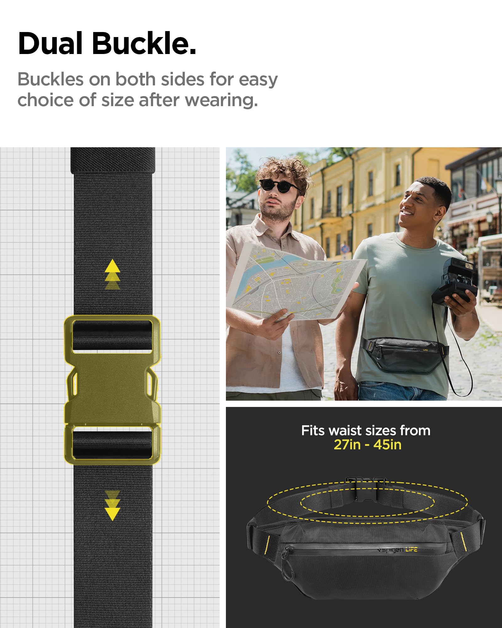 Spigen Klasden KD411 Waist Bag - Black - image 5