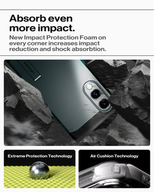 Spigen Galaxy S25 Edge Case Tough Armor MagFit - Abyss Green image 6