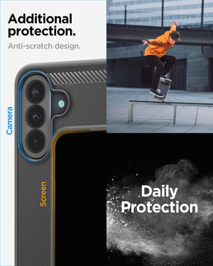 Spigen Galaxy A37 5G Case - Rugged Armor - Matte Black - image 4