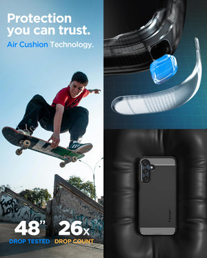 Spigen Galaxy A16 Series Case - Rugged Armor - Matte Black - image 3