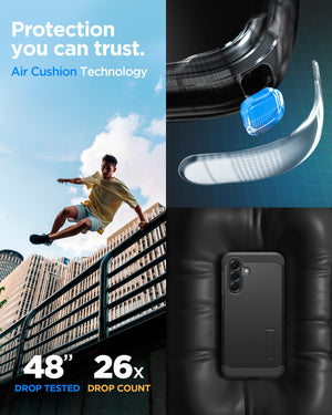 Spigen Galaxy A56 5G Case Tough Armor - Black image 3