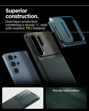 Spigen Galaxy S25 Ultra Optik Armor case - Abyss Green - image 5