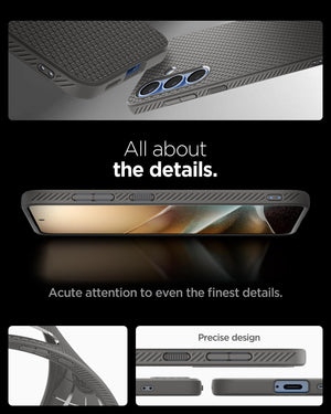 Spigen Galaxy S25 Case – Liquid Air – Marble Gray – product image 7