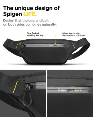 Spigen Klasden KD411 Waist Bag - Black - image 2