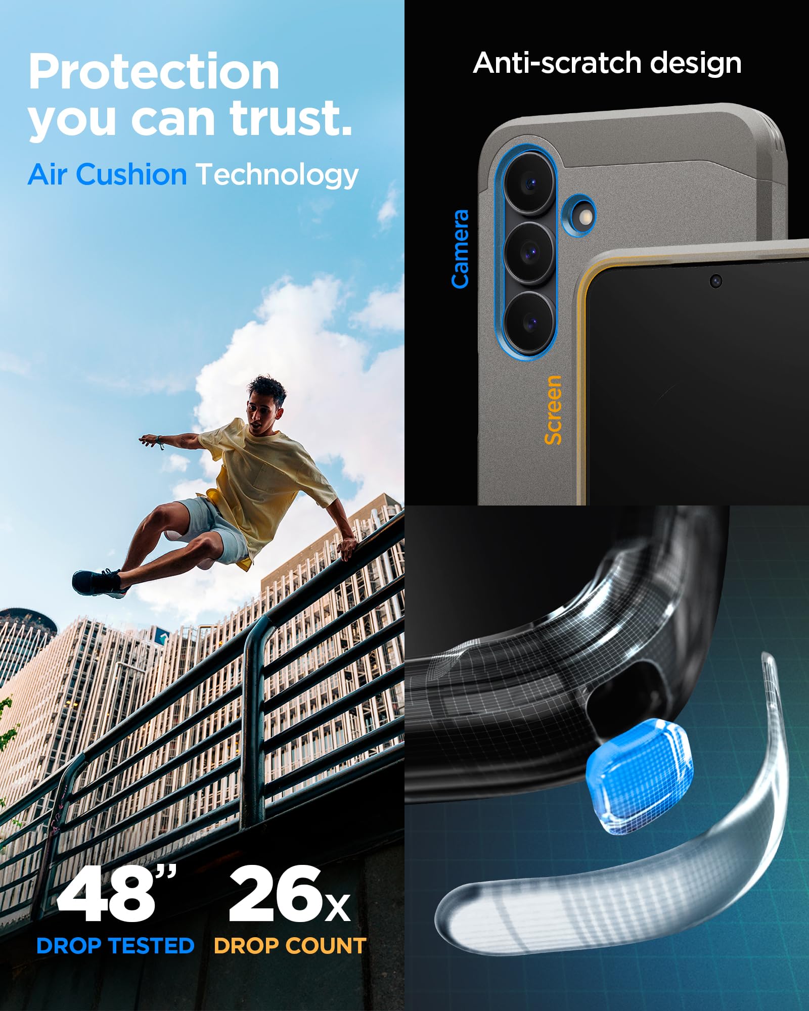 Spigen Galaxy S25 FE Case Tough Armor MagFit - image 6