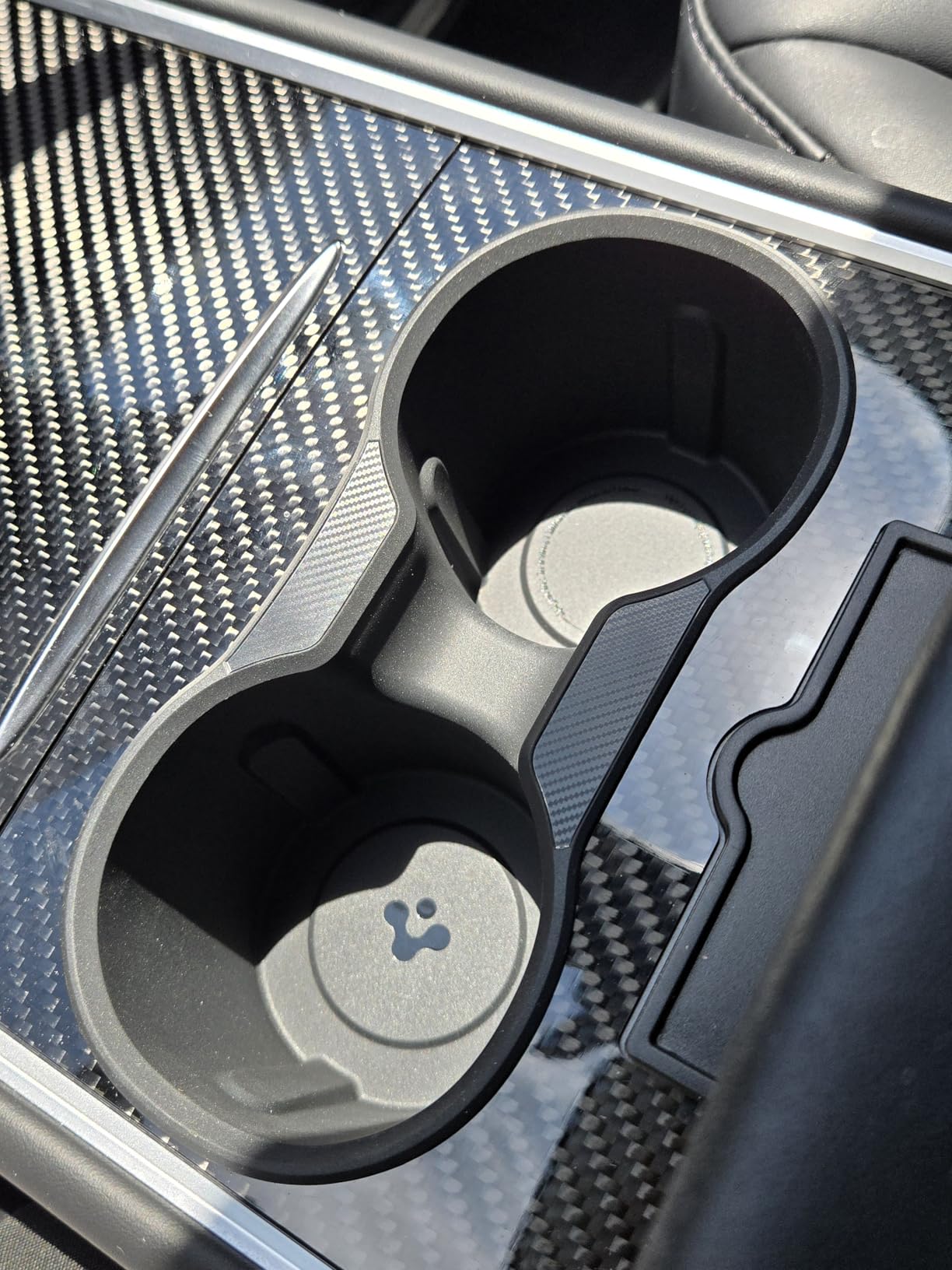 Spigen Tesla Model Y and Model 3 Center Console Cup Holder Insert detail 10