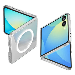 Spigen Galaxy Z Flip 7 Case - Air Skin (MagFit) – Clear White – main product image