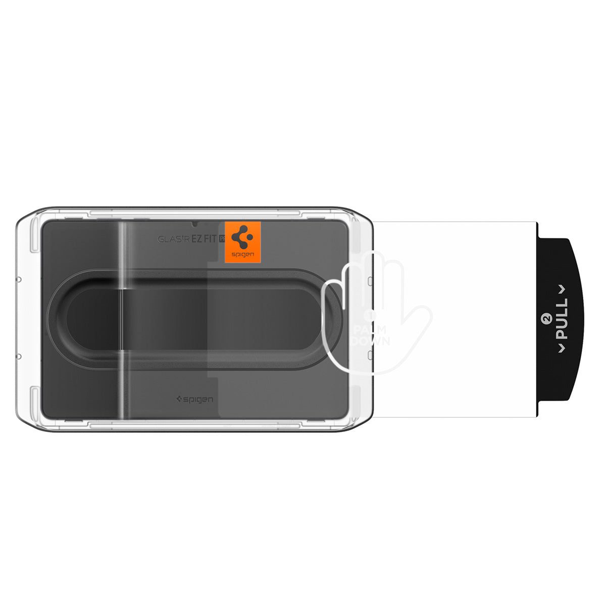 Spigen Galaxy Tab S11 Screen Protector GLAS.tR EZ Fit view 3