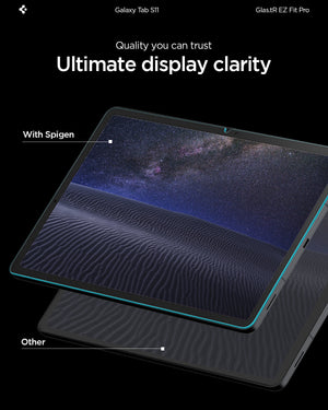 Spigen Galaxy Tab S11 Screen Protector GLAS.tR EZ Fit view 9