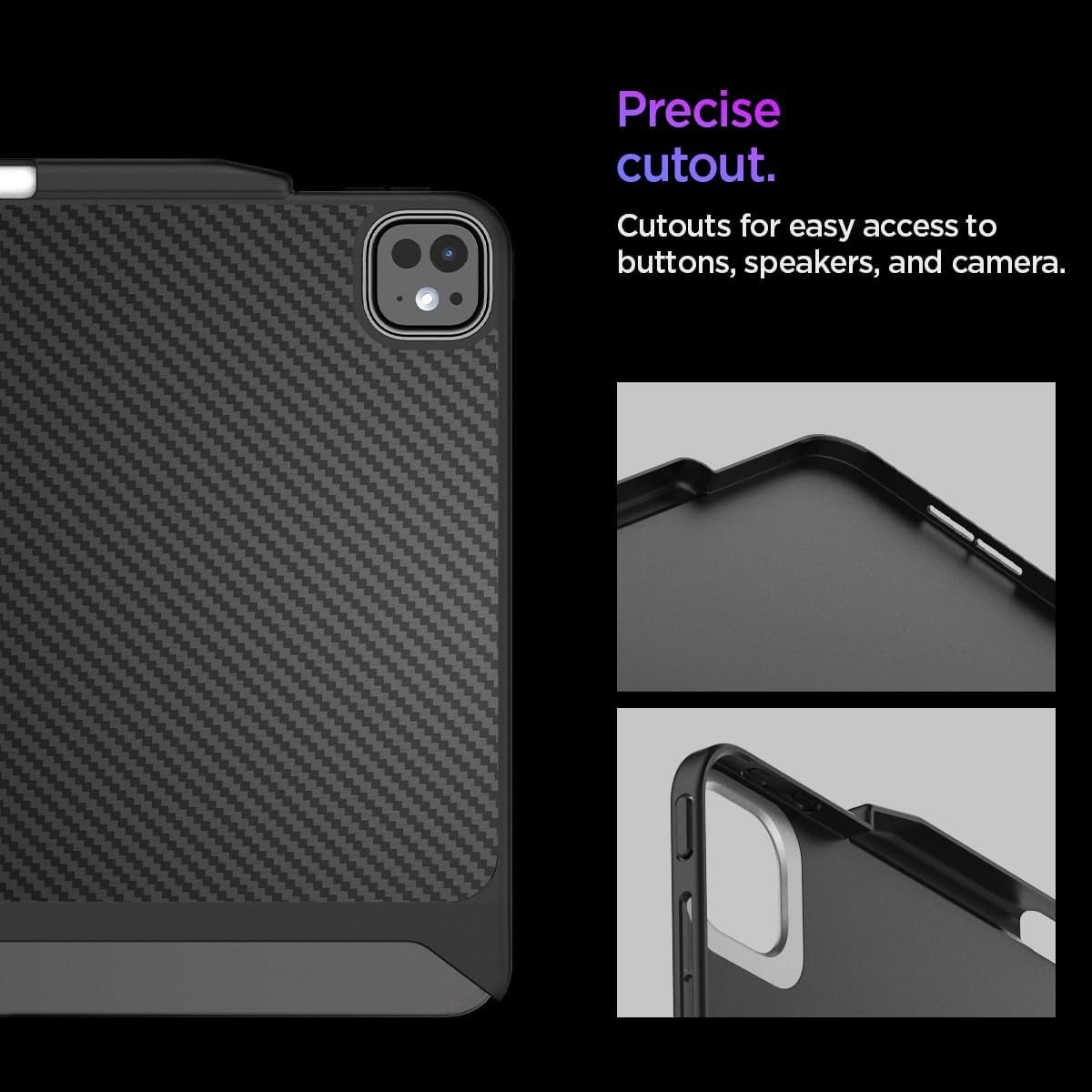 Spigen iPad Pro 13" Case (M5/M4, 2025–2024) – Enzo Aramid