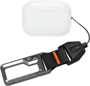 Spigen for AirPods Pro 3 / AirPods Pro 2 Lanyard with Carabiner – Black