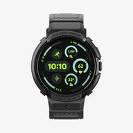 Spigen Google Pixel Watch 5 (45mm) Case + Band + Stand – Rugged Armor Pro - Black / Google Pixel Watch 5 (45mm)