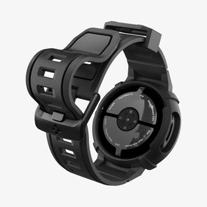 Spigen Google Pixel Watch 5 (45mm) Case + Band + Stand – Rugged Armor Pro - Black - official image 4