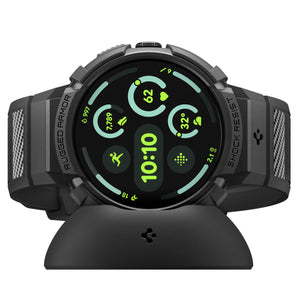 Spigen Google Pixel Watch 4 (45mm) Case + Band + Stand Watch Band Rugged Armor Pro (V2) view 14