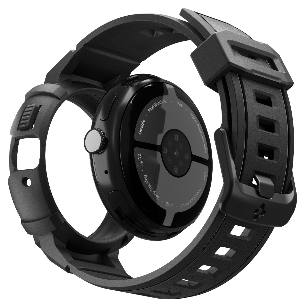 Spigen Google Pixel Watch 4 (45mm) Case + Band + Stand Watch Band Rugged Armor Pro (V2) view 7