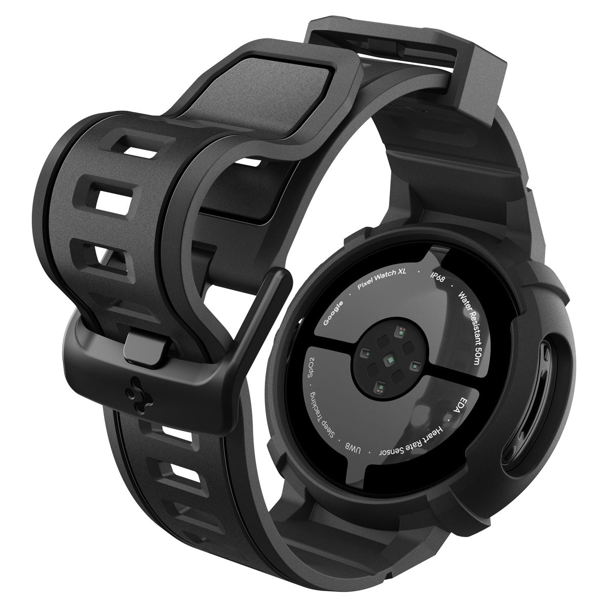 Spigen Google Pixel Watch 4 (45mm) Case + Band + Stand Watch Band Rugged Armor Pro (V2) view 9