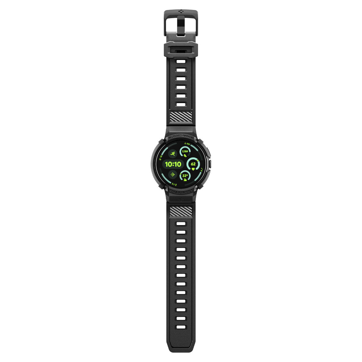 Spigen Google Pixel Watch 4 (45mm) Case + Band + Stand Watch Band Rugged Armor Pro (V2) view 10