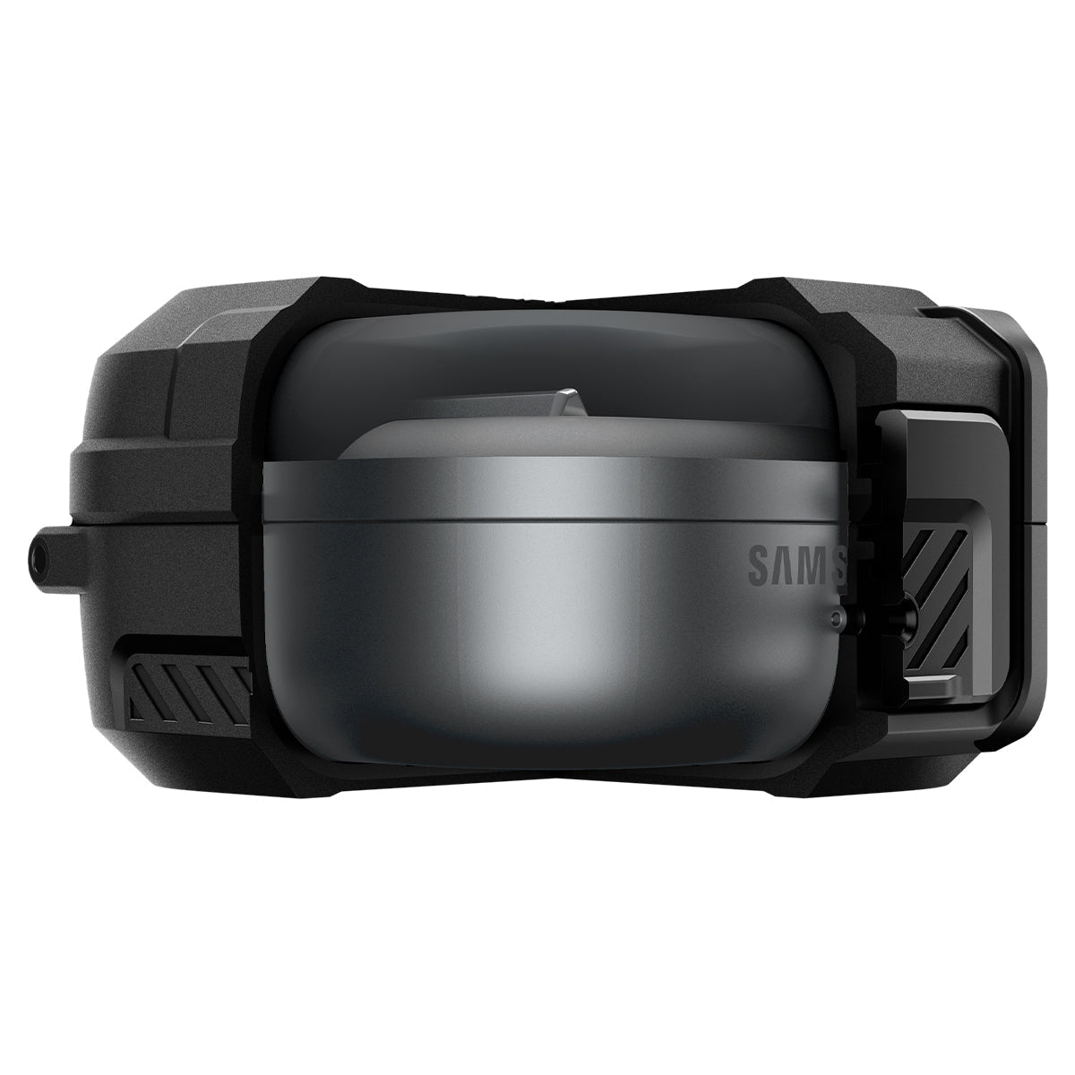 Spigen Galaxy Buds 4 Pro Case - Lock Fit - Matte Black - image 11
