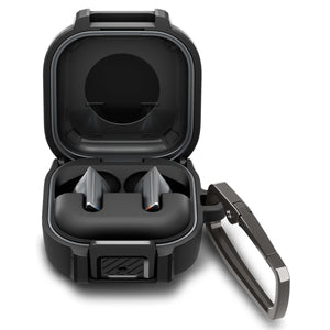 Spigen Galaxy Buds 4 Pro Case - Lock Fit - Matte Black - image 2