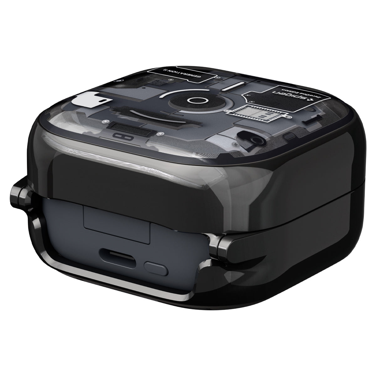 Spigen Galaxy Buds 4 Case - Ultra Hybrid Zero One - Zero One Black - image 6
