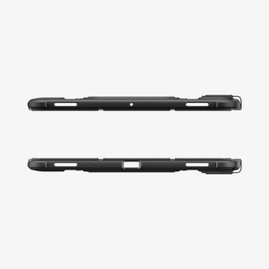Galaxy Tab S12+ Rugged Armor Pro Black case showing side and port openings