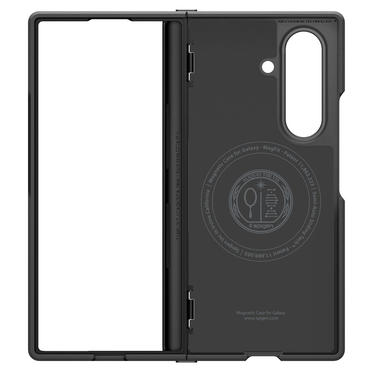 Spigen Galaxy Z Fold 7 Case – Slim Armor Pro (MagFit) – Black – product image 8