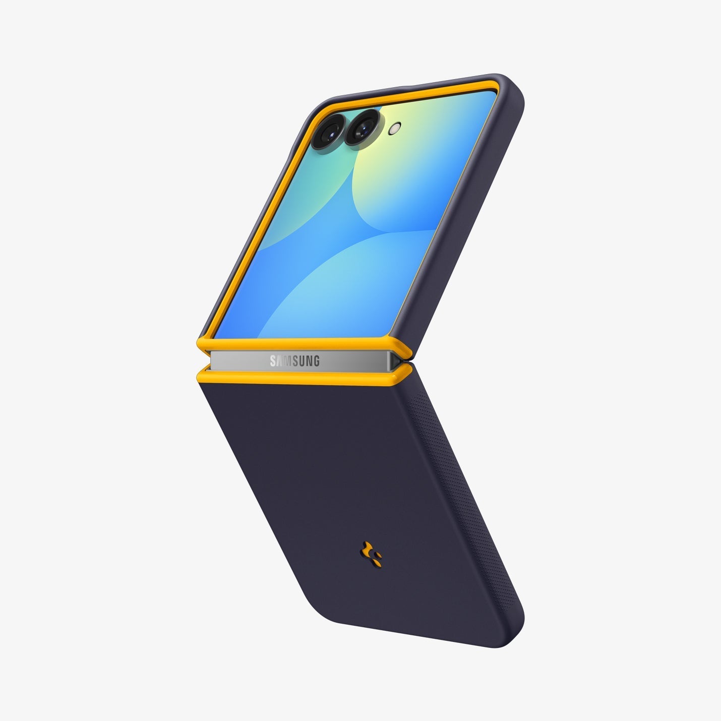 Spigen Galaxy Z Flip 8 Case Nano Pop MagFit - Blueberry Navy - image 3