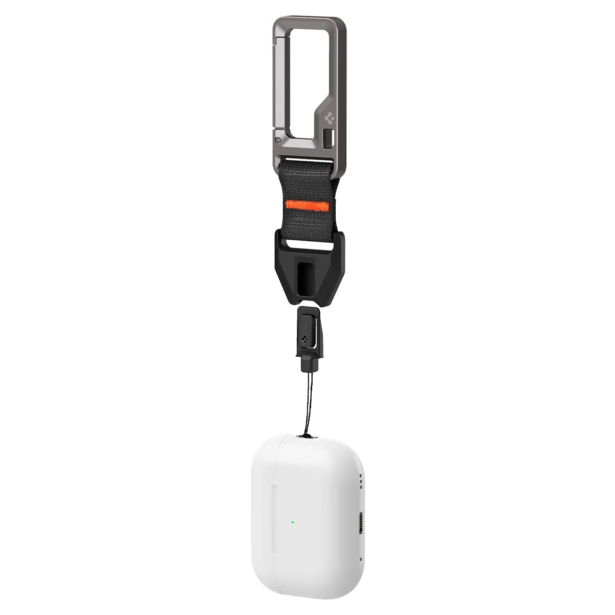Spigen AirPods Pro 3 / 2 Lanyard with Carabiner Strap Black view 17