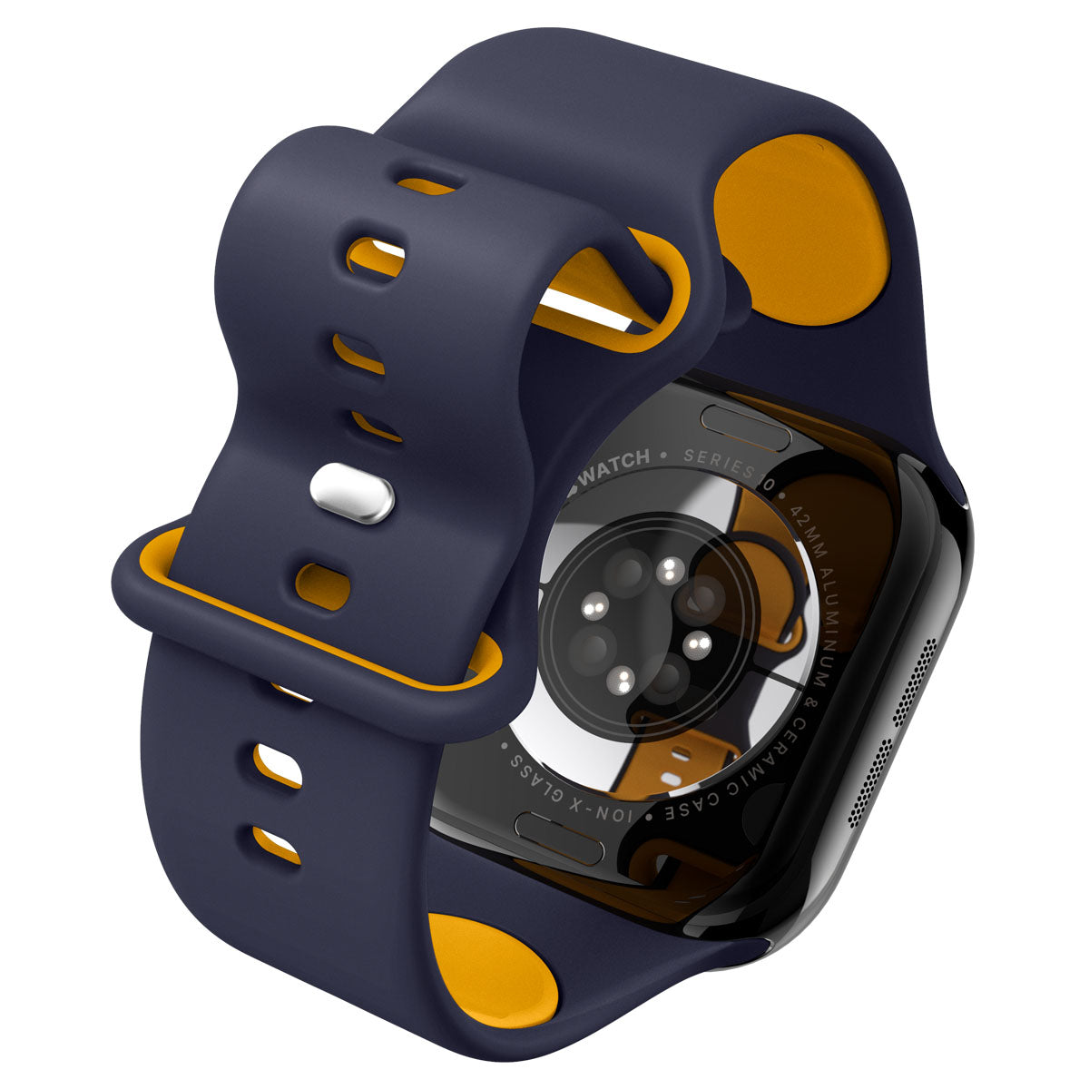 Spigen Apple Watch 42/41/40/38mm Band – Nano Pop – Blueberry Navy – detail image 59