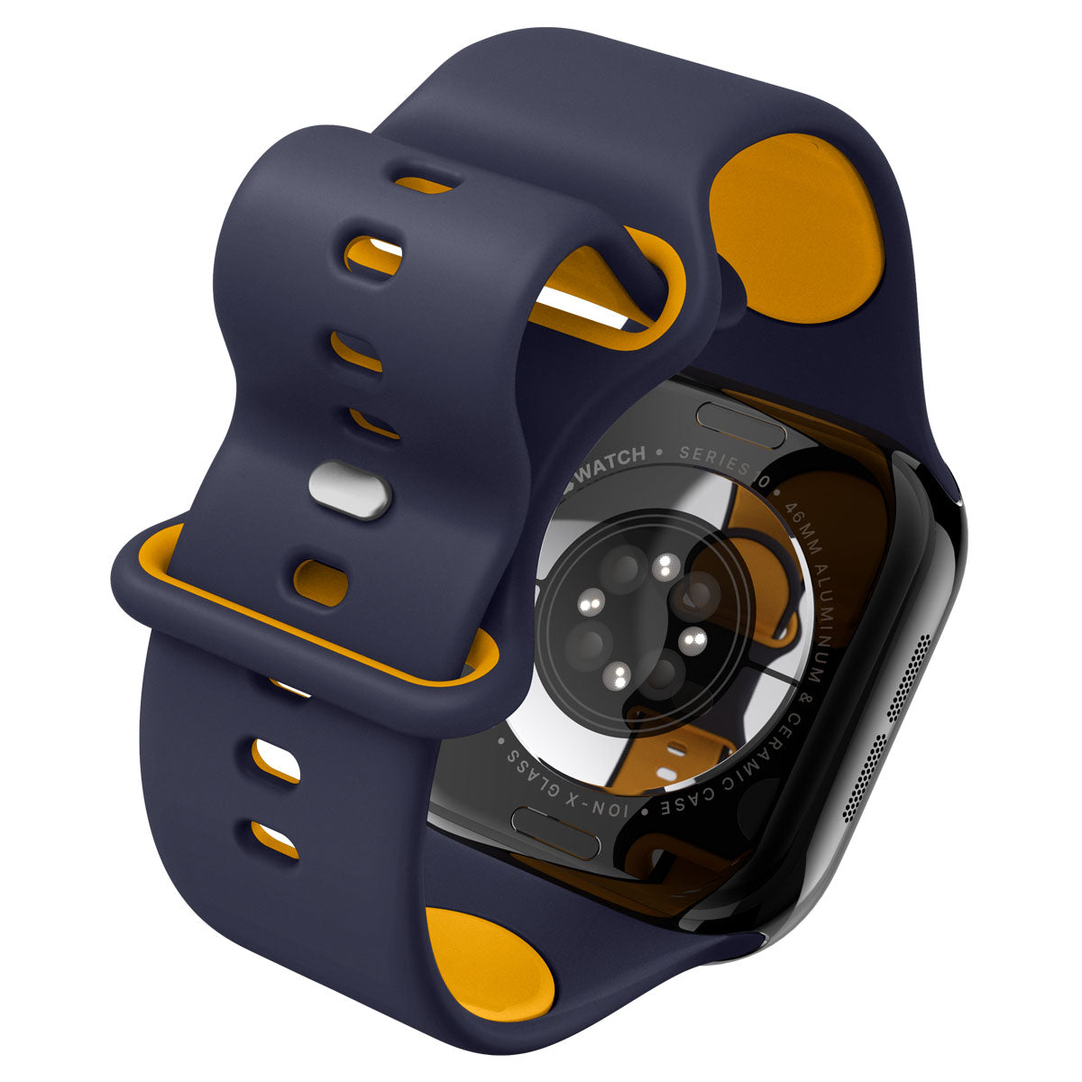 Spigen Apple Watch 42/41/40/38mm Band – Nano Pop – Blueberry Navy – detail image 20