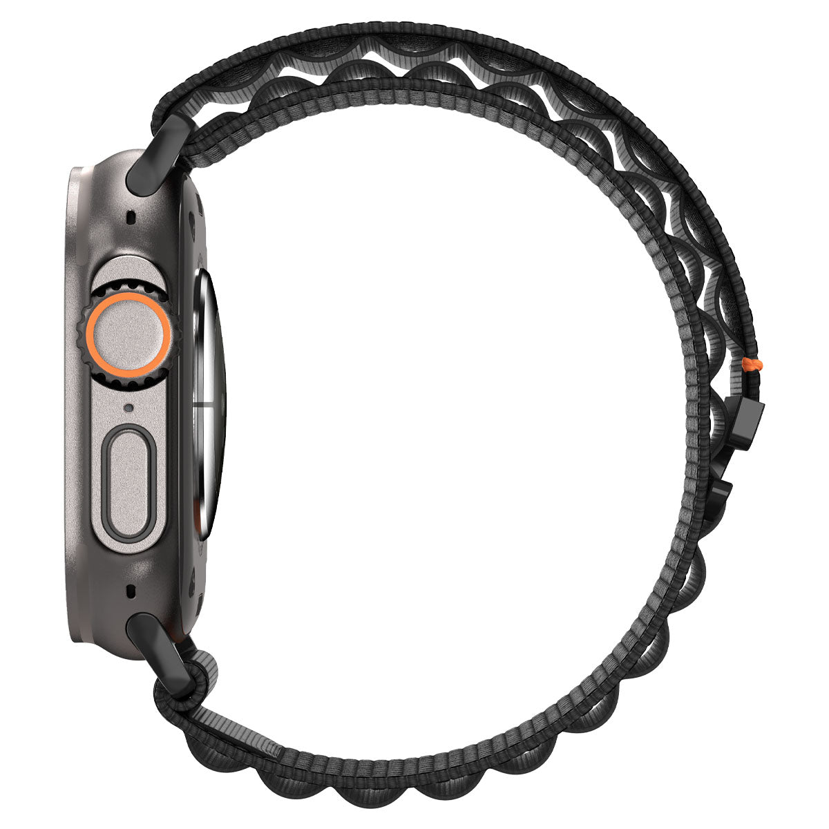 Spigen Apple Watch 49/46/45/44mm Band – WBF1 – Black – product detail image 6