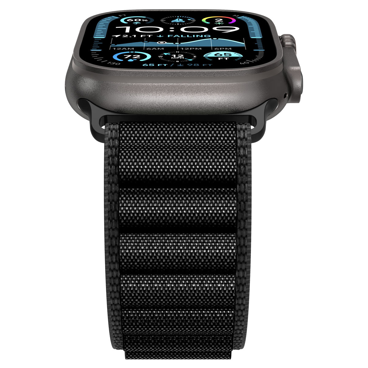 Spigen Apple Watch 49/46/45/44mm Band – WBF1 – Black – product detail image 7