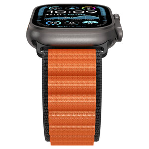 Spigen Apple Watch 49/46/45/44mm Band – WBF1 – Black Orange – product detail image 7