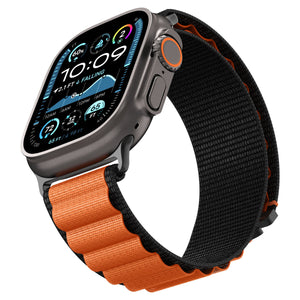 Spigen Apple Watch 49/46/45/44mm Band – WBF1 – Black Orange – product detail image 8