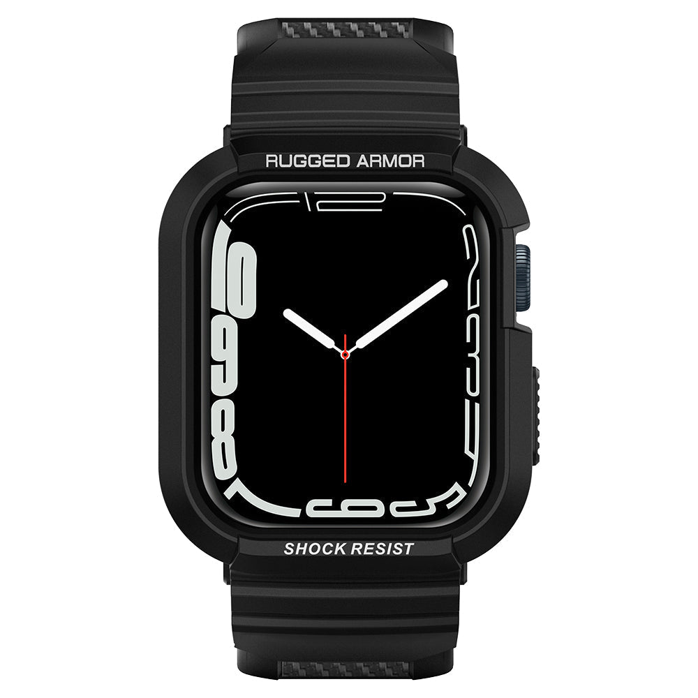 Spigen Apple Watch Series (45mm/44mm) Case + Case Rugged Armor Pro view 3