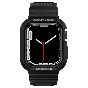 Spigen Apple Watch Series (45mm/44mm) Case + Case Rugged Armor Pro view 3
