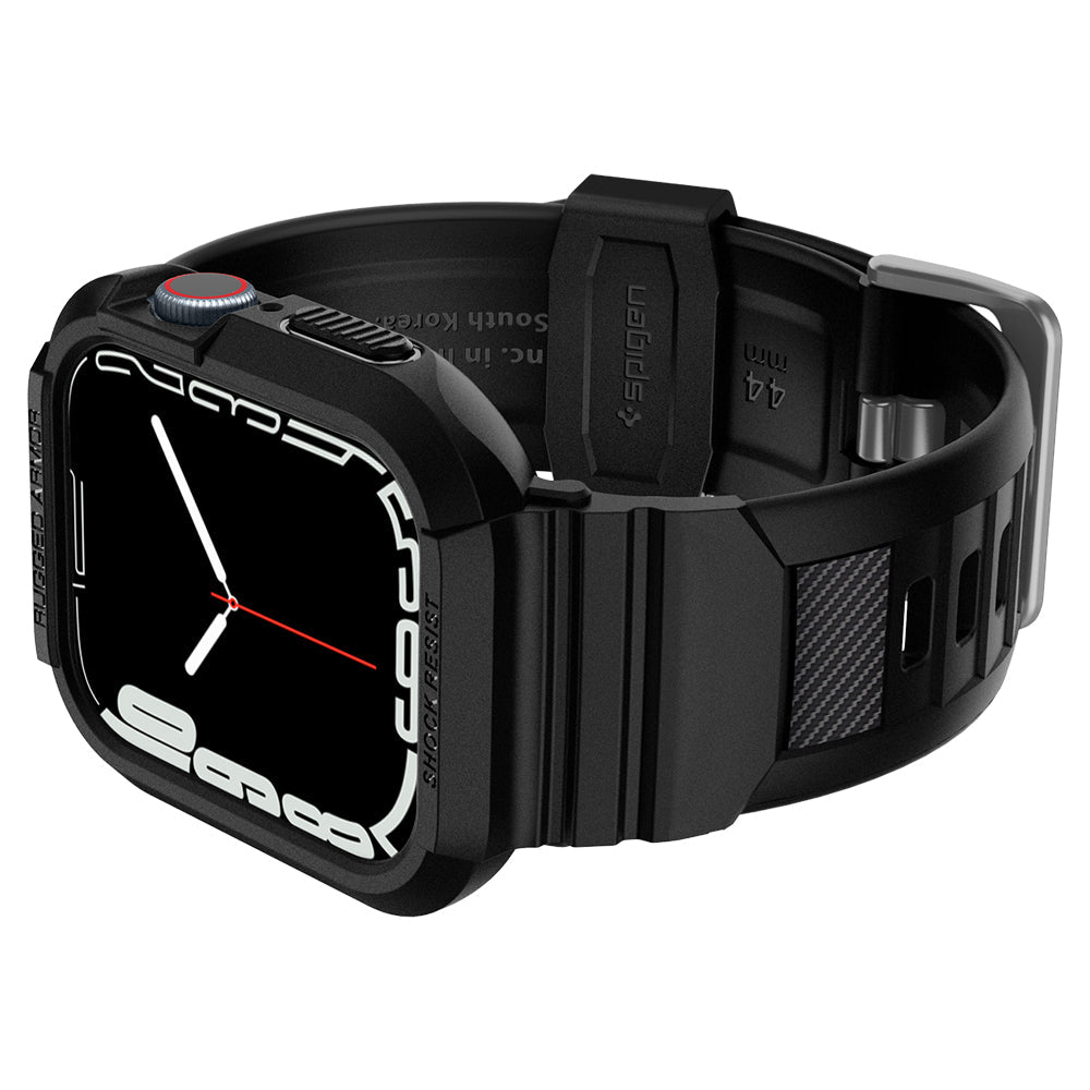 Spigen Apple Watch Series (45mm/44mm) Case + Case Rugged Armor Pro view 6