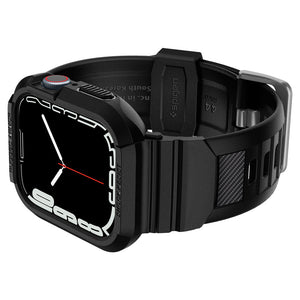 Spigen Apple Watch Series (45mm/44mm) Case + Case Rugged Armor Pro view 6