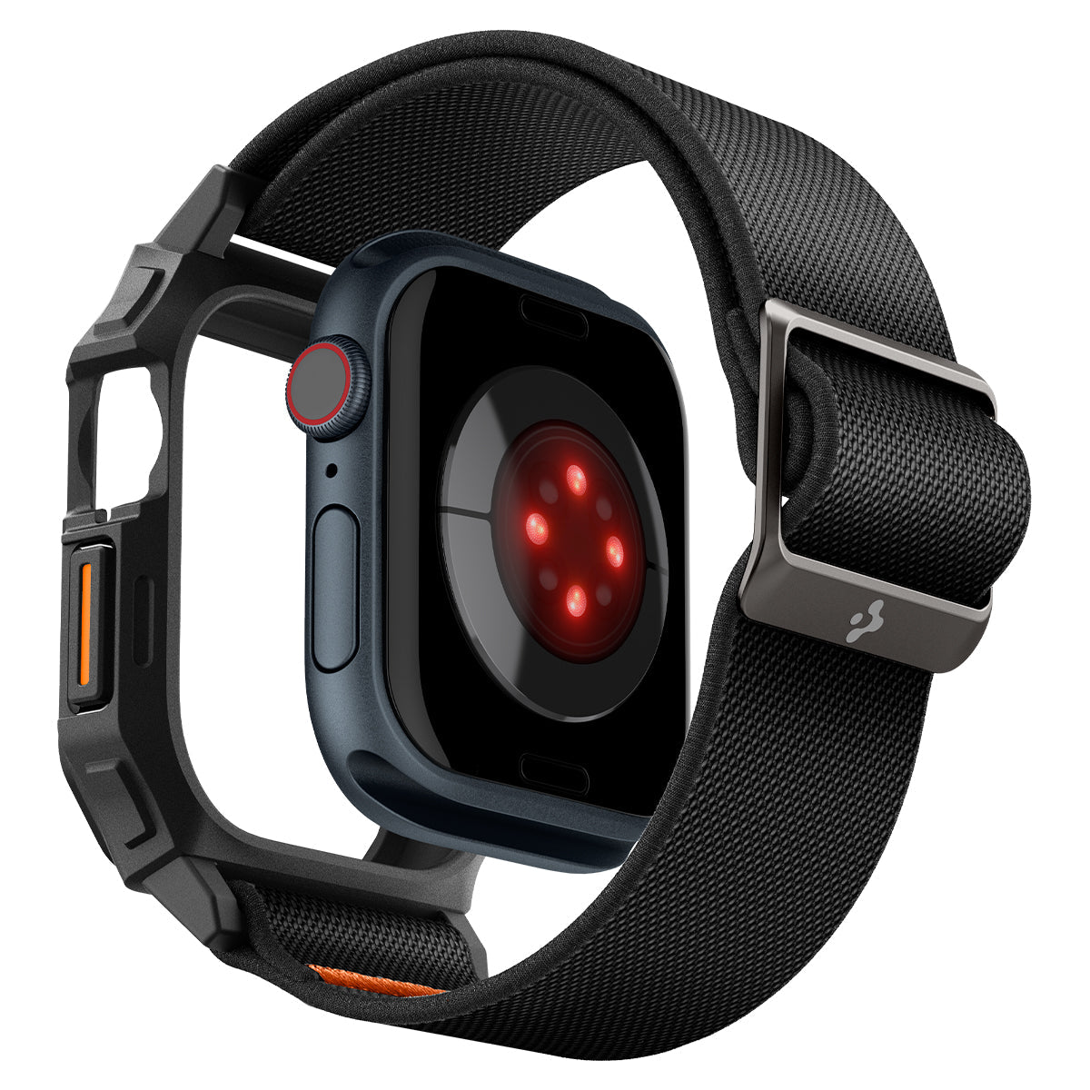 Spigen Apple Watch 11/10 (46mm) Case + Watch Band Lite Fit Pro view 2