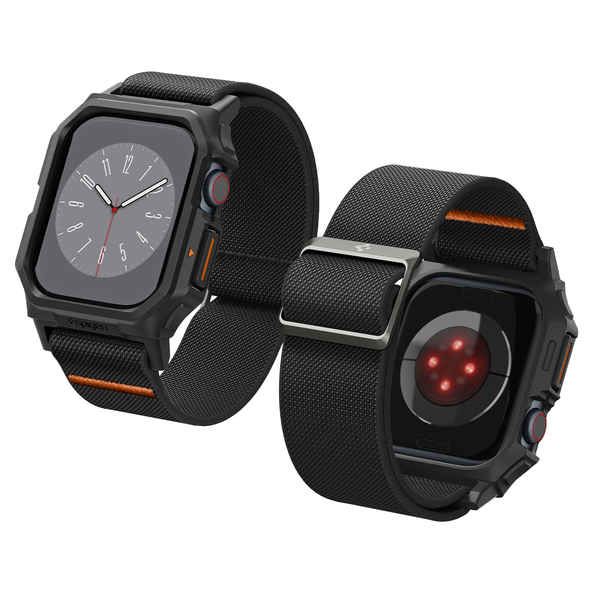 Spigen Apple Watch 11/10 (46mm) Case + Watch Band Lite Fit Pro view 9