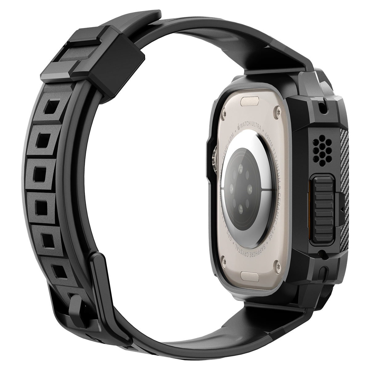 Spigen Apple Watch Ultra 3/2/1 (49mm) Case + Case Rugged Armor Pro view 12
