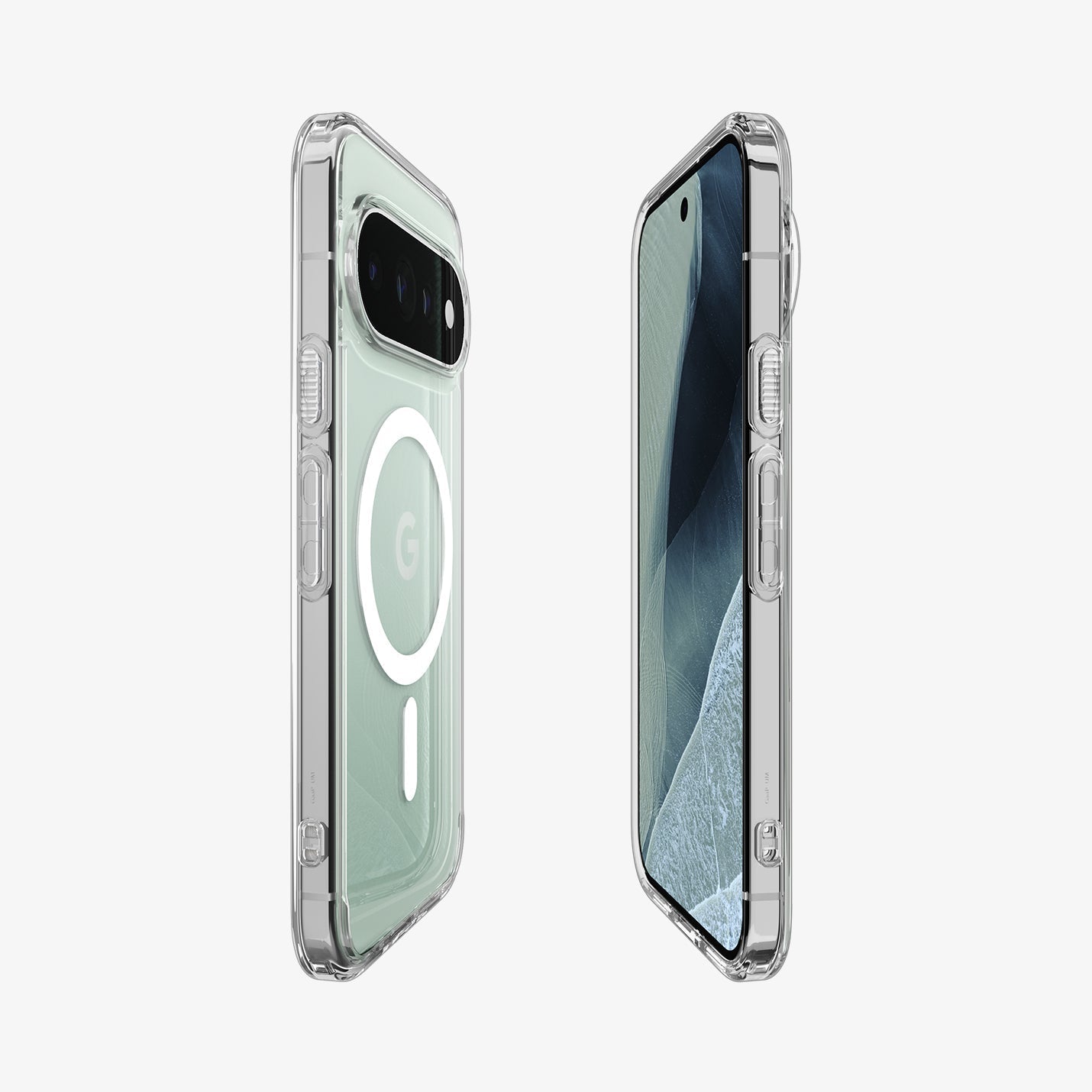 Spigen Ultra Hybrid MagFit Case for Pixel 11 Pro - Clear White - image 4