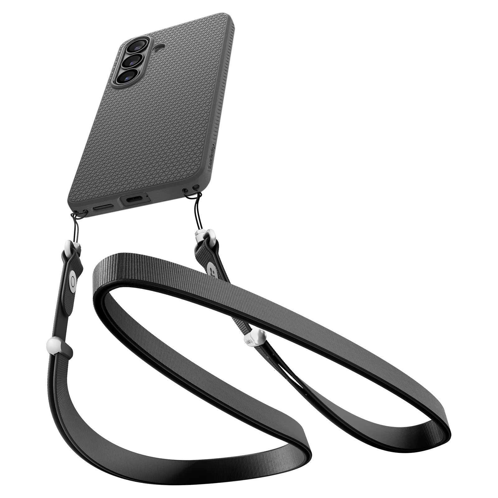 Spigen Galaxy S26 Plus Case – Liquid Air – Marble Gray – product image 10
