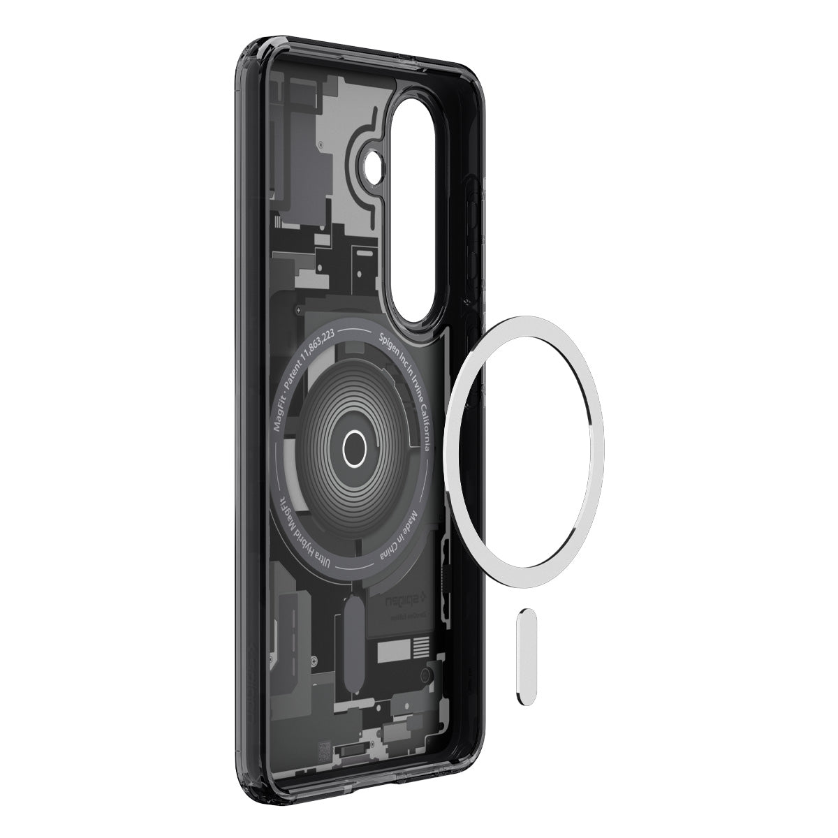 Spigen Galaxy S26 Plus Case – Ultra Hybrid Zero One (MagFit) – Zero One Black – product image 9