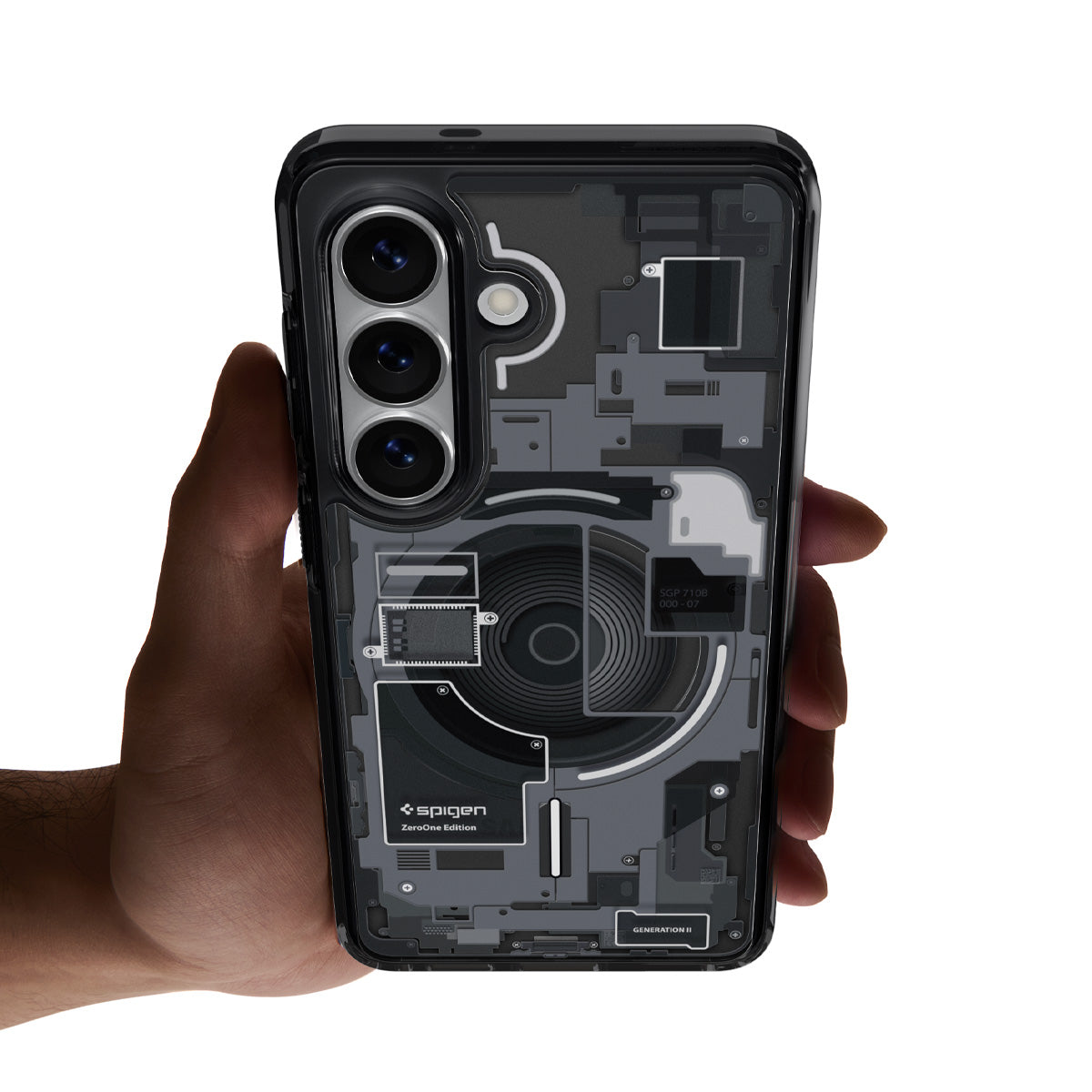 Spigen Galaxy S26 Plus Case – Ultra Hybrid Zero One (MagFit) – Zero One Black – product image 11